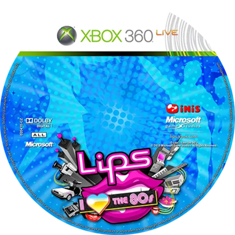 Lips I Love The 80s [Xbox 360]