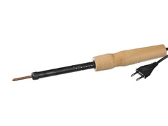 ЭПЦН Россия, 25 Вт, электропаяльник с деревянной рукояткой (55407-25)