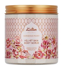 Крем-скраб для тела ZEITUN Gorgeous Peony Velvet Skin Body Scrub 250 мл