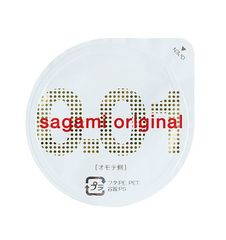 Супертонкий презерватив Sagami Original 0.01 - 1 шт. - 