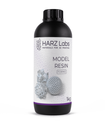 Фотополимер HARZ Labs Model Resin Form2, белый (1 кг)