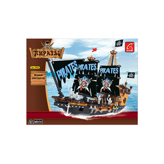Игровой конструктор Ausini 27004 ПИРАТЫ (840 деталей в наборе)