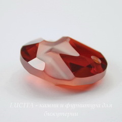 6911 Подвеска Сваровски Kaputt Oval Crystal Red Magma (26 мм)