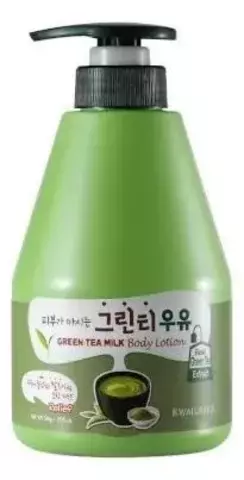 Welcos Kwailnara Green Tea Milk Body Lotion Лосьон для тела с ароматом зеленого чая