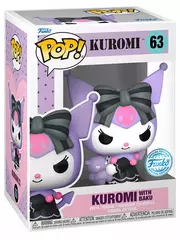 Фигурка Funko POP! Hello Kitty: Kuromi with Baku (Exc) (63)