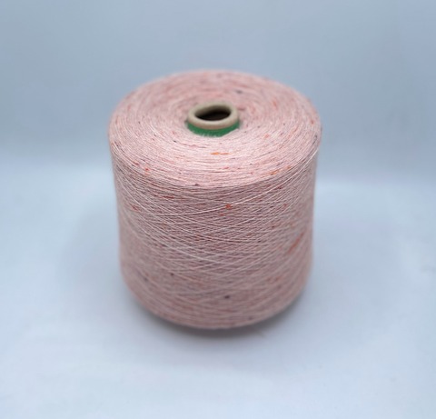 Sudwollgroup (пр.Германия), art. Donegal, 30/2 1500 м / 100 гр. 92% Меринос 8%Вискоза, цвет-Розовый твид ,арт-27892