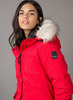 Удлинённая мембранная Куртка-Парка Женская 8848 Altitude Derica Red