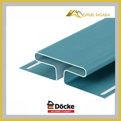 Н-ПРОФИЛЬ DOCKE PREMIUM Слива 13мм 3000мм