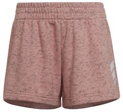 Шорты для девочки Adidas 3Bar Short - wonmau/white