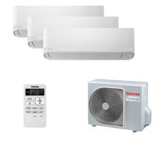 Мульти сплит-система Toshiba на 3 комнаты (25+25+25 кв.м.) SEIYA