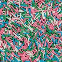 Посыпка вермишель разноцветная микс 100 гр.