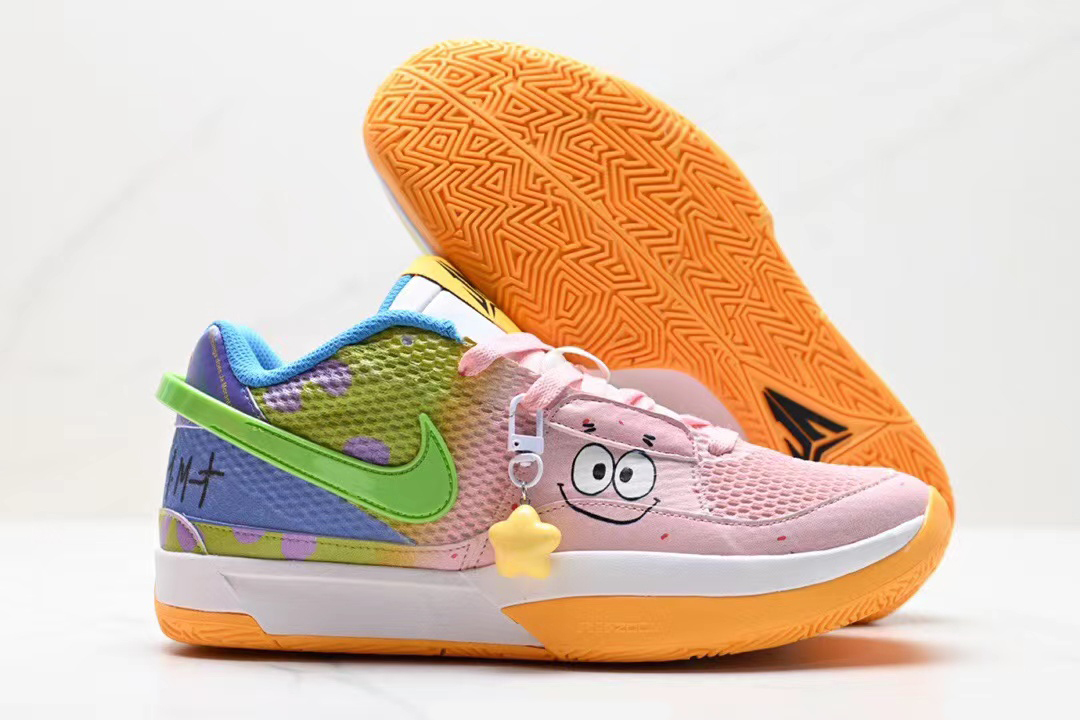 Nike slippers spongebob cheap