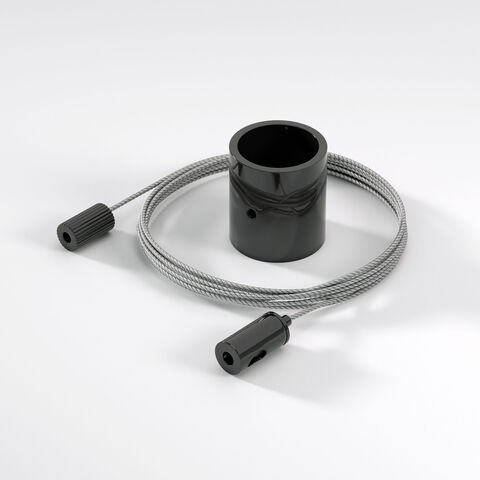 Подвесной трос для круглого гибкого неона Elektrostandard Full light FL 2830 черный 2м