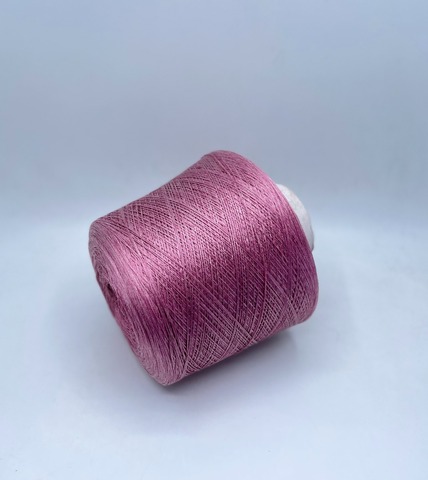 Profilo S.N.C (пр.Италия),art. Fettuccia seta, 800м/100 гр.100%Шелк , цвет-Розовый , арт.29257