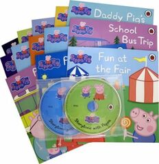 Peppa Pig Paperback and CD Collection