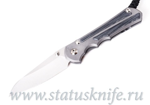Нож Chris Reeve Large Inkosi Black Canvas Micarta MagnaCut 1028