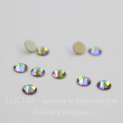 2088 Стразы Сваровски холодной фиксации Black Diamond Shimmer ss 12 (3,0-3,2 мм), 10 штук