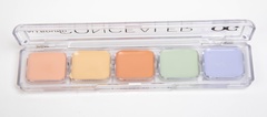 OG-FB6126B Консилер для лица на палетке тон 03 беж+зел+лаванда , All Round Concealer (5 тонов)
