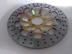 Диск тормозной передний золотой на Honda CBR RR 250 90-99