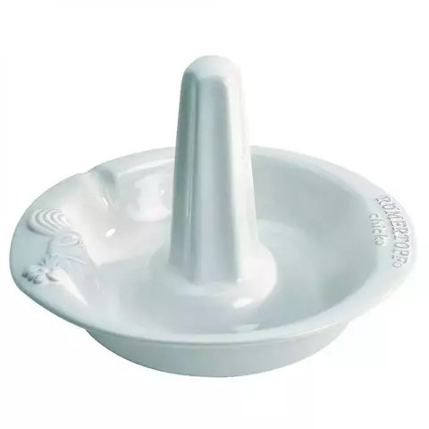 Подставка для запекания курицы Roemertopf Gefluegel белая