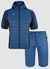 Элитный лыжный комплект жилет + шорты мужской Noname Ski Vest-Shorts Navy/Med Blue