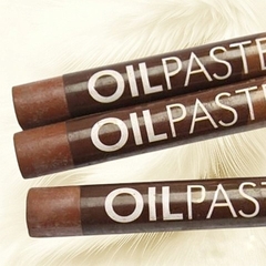 Пастель художественная масляная MUNGYO Oil Pastels Коричневый темный №530 (3шт)