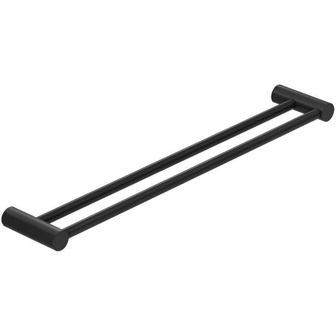 Kludi 5898839 Kludi 58 988 39 Vela R Держатель для полотенец двойной, L=600 мм, черный матовый