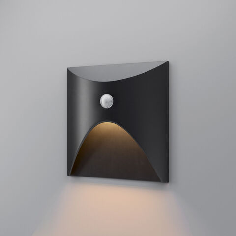 Светодиодная подсветка Elektrostandard Move 40158/LED 3000K с датчиком движения черный