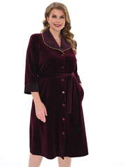 4006 Халат на пуговицах