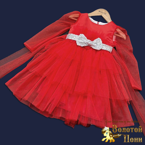 Платье нарядное д (3-6) 251112-R6069