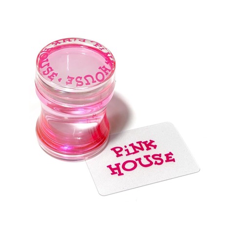 Штамп для стемпинга Pink House