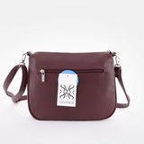 Сумка Саломея 1080 гладкий бордо