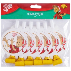 Язык-гудок с карт Буратино 6шт