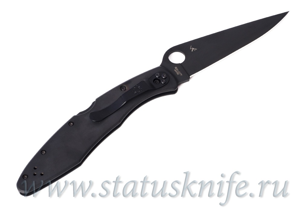 Нож Spyderco Police C07BKP Full Black Tactical