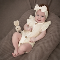 Боди с крылышками из муслина