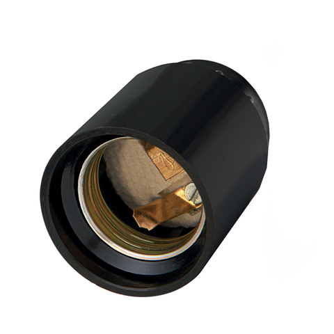 89-0-173 Патрон карболитовый 5565204 Е27, черный Россия