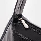 Сумка Саломея 1151 лак черный