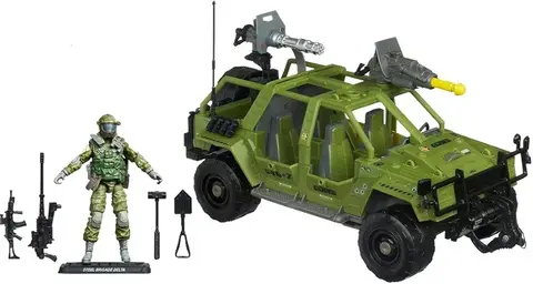 Игрушка Боевая машина G.I. Joe VAMP MK-II с фигуркой