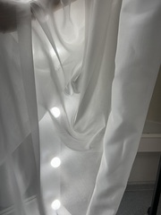 Тенсель вуаль, цвет Белый