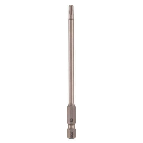 Бита T25H х200мм TORX TR (с отверстием) S2 1шт SGS 63200-TT25