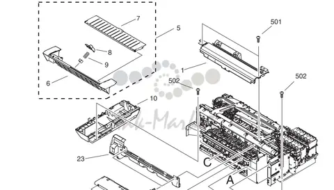 Canon - QM3-0577 - Manual Feed Tray Unit