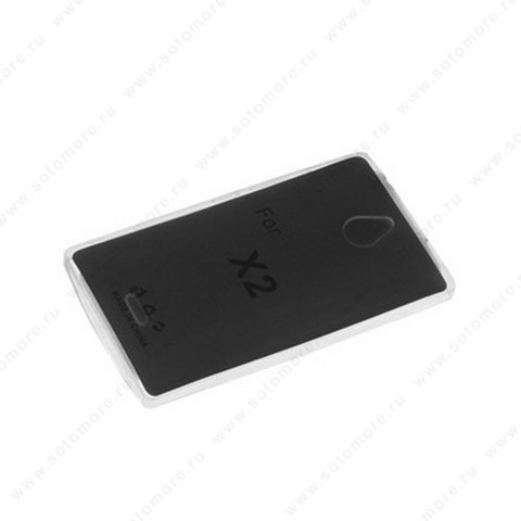 Накладка силиконовая для Lenovo X2 Vibe прозрачная