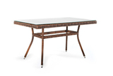 фото 1 "Латте" плетеный стол из искусственного ротанга, цвет коричневый 160х90см на profcook.ru