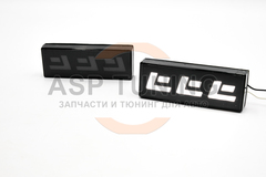 LED повторители FFF темный хром Лада 4х4, Урбан (белый)