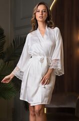 Соблазнительный пеньюар Melani с кружевом - 