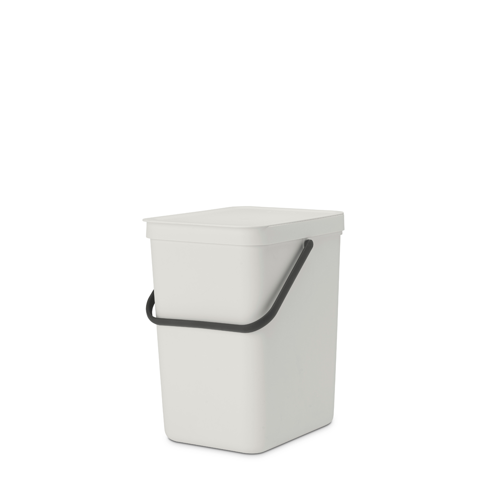 Встраиваемое мусорное ведро Sort & Go (25 л), Светло-серый, арт. 214400 - фото 1