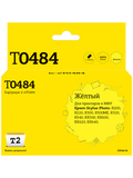 Картридж T2 IC-ET0484 для Epson Stylus Photo R200, R300, RX500, RX600, желтый, с чипом