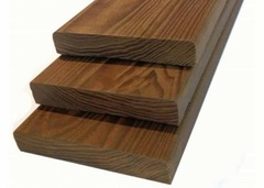 Палубная доска из термоясеня 24х90 сорт Экстра