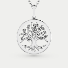 Подвеска золотая с фианитами