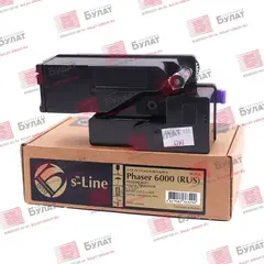 Тонер-картридж БУЛАТ s-Line 106R01634 (RUS) для Xerox Phaser 6000, WC 6015 (Чёрный, 2000 стр.)